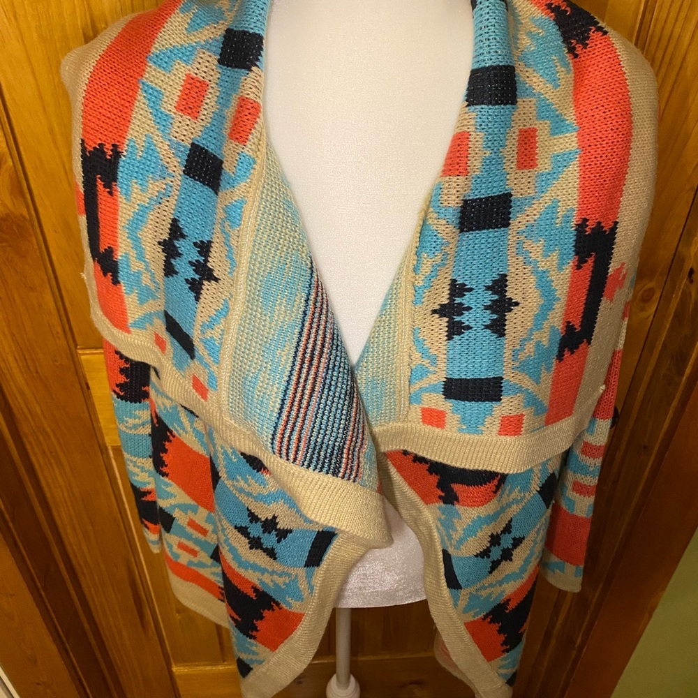 Aztec Western Style Cardigan